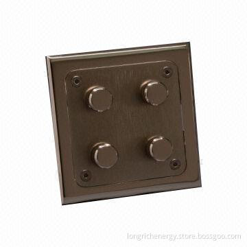 Dimmers, with four 0-10V signal controlling